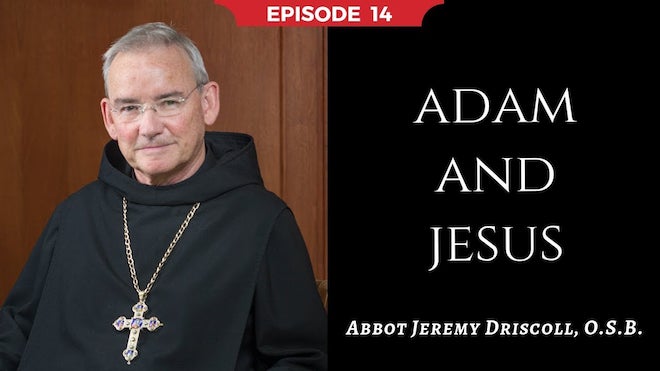 Abbot Jeremy spiritual and catechetical reflections, episode 14, Adam and Jesus