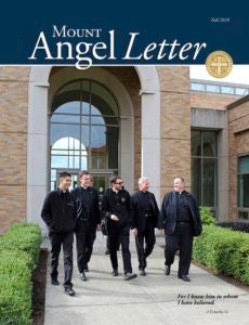 Mount Angel Letter cover Fall 2018