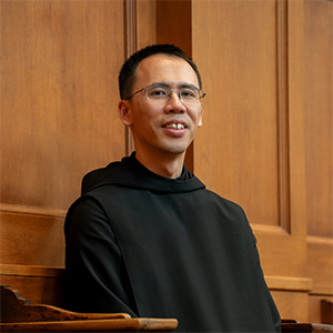 Fr. John Paul Le, OSB, subprior of Mount Angel Abbey.