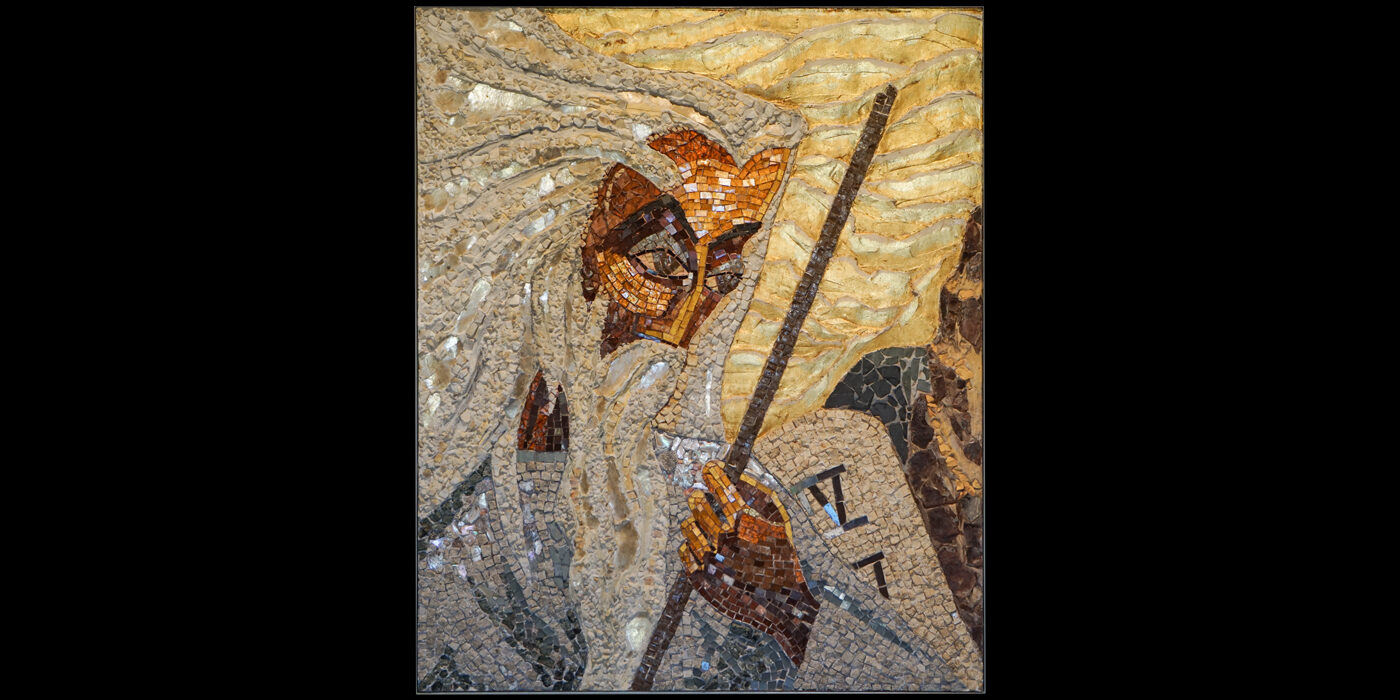 Gallery-Mosaic - Moses Descending Mount Horeb