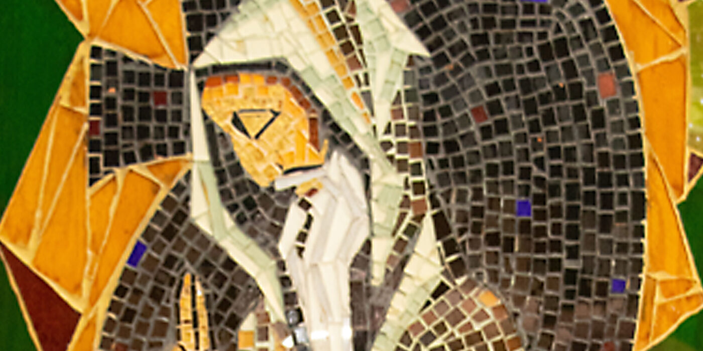 Gallery-Mosaic - St. Benedict Detail