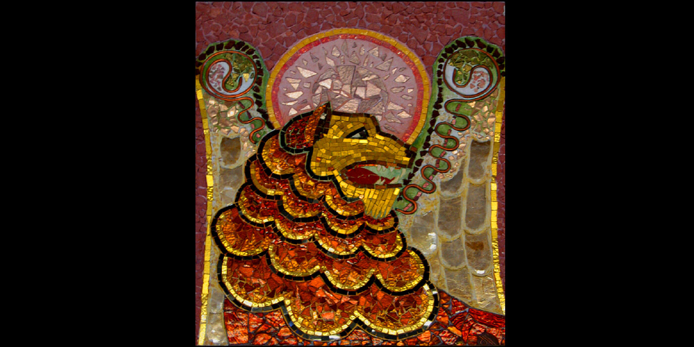 Gallery-Mosaic - Winged Lion