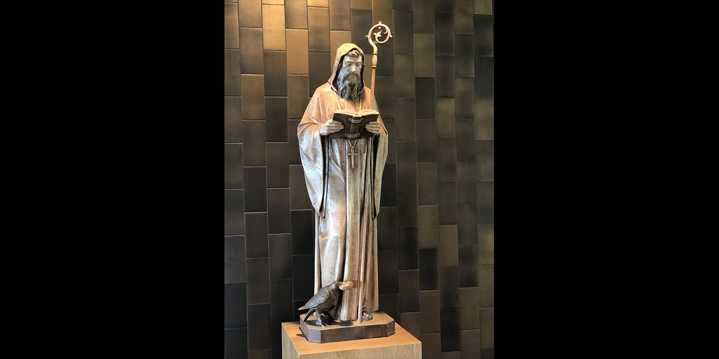 St. Benedict Statue