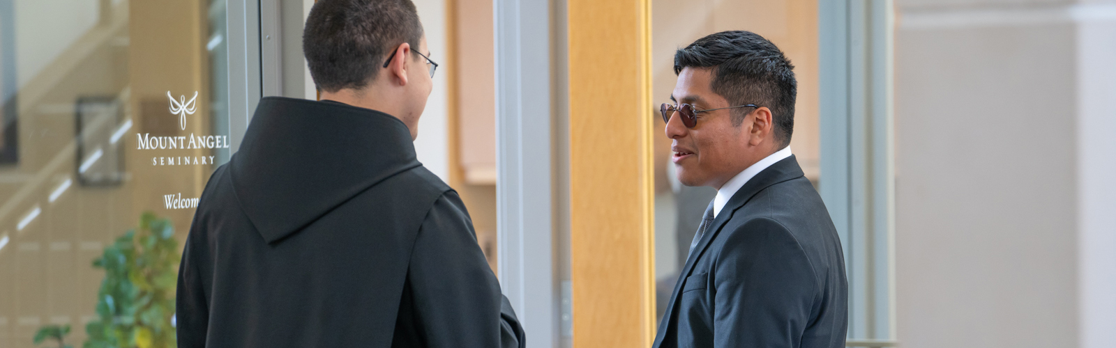 Monks and diocesan seminarians share classes and prayer regularly at Mount Angel.