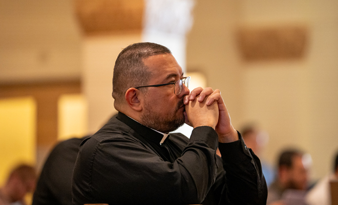 Spiritual formation during the configuration stage of seminary formation establishes a solid friendship between the seminarian and Jesus Christ.