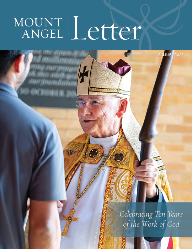 Mount Angel Letter Summer 2026 Cover