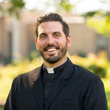 Father Michael Niemczak, director of the propaedeutic stage at Mount Angel Seminary.