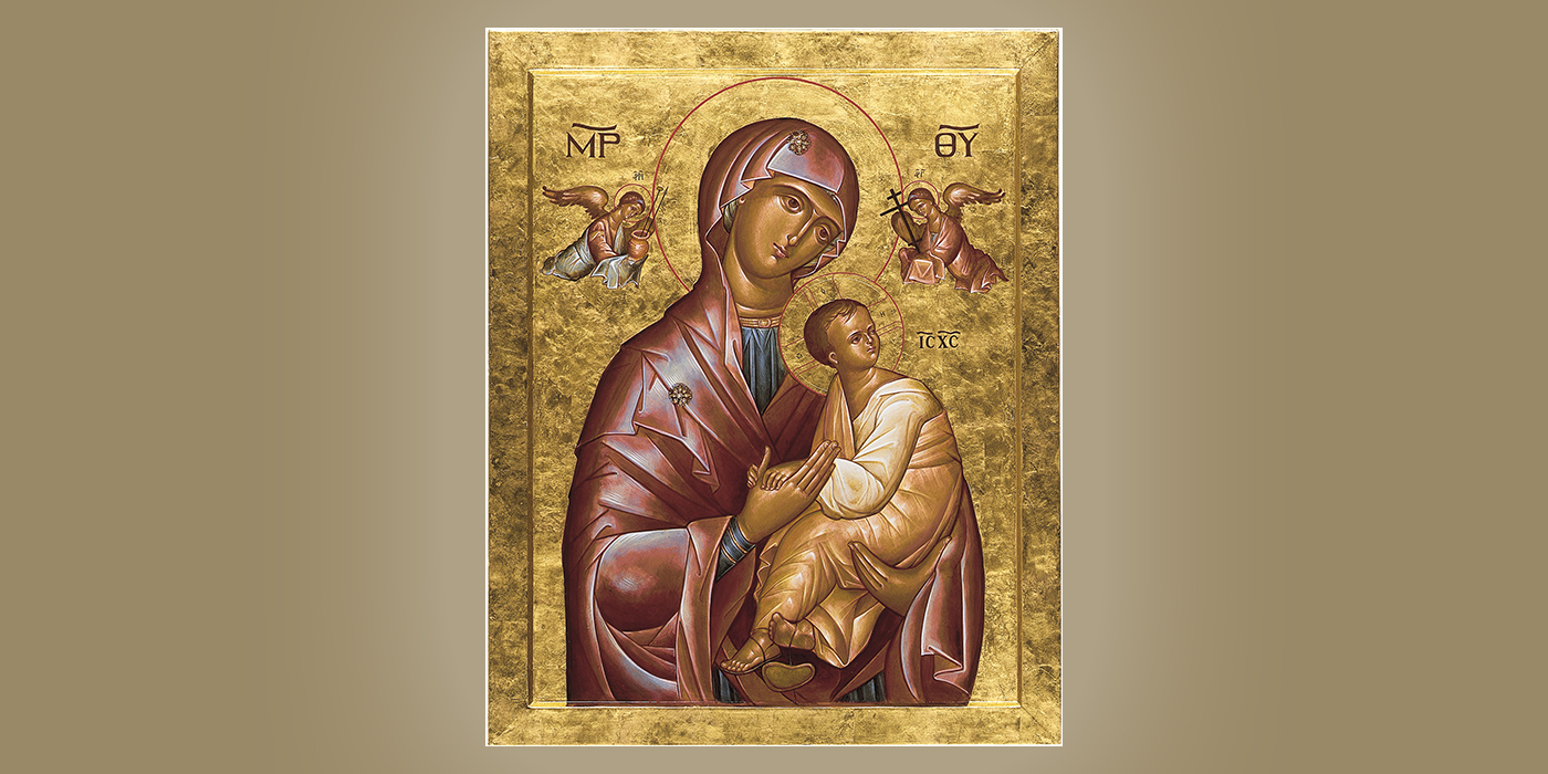 Our Mother of Perpetual Help, by Br. Claude Lane, OSB