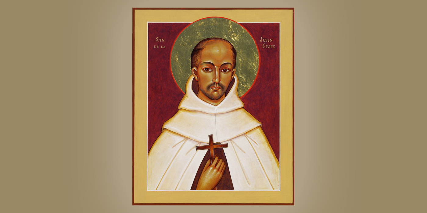 St. Juan de la Cruz, by Br. Claude Lane, OSB