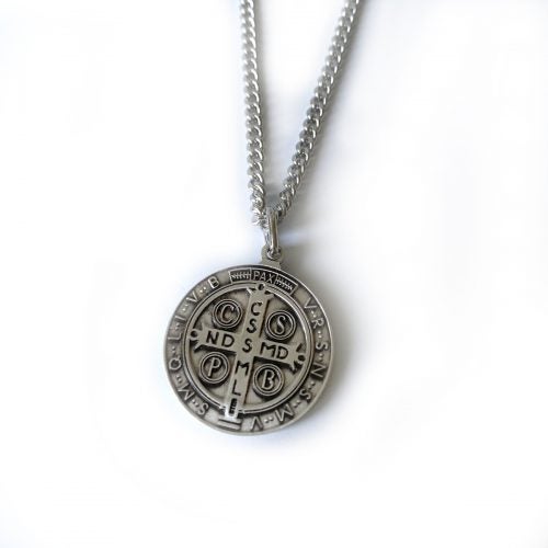 St. Benedict Medal Necklace - Medium 1