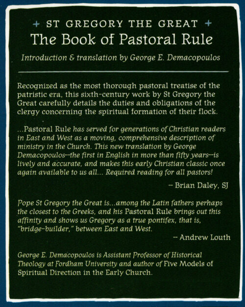 The Monastic Rule by St Basil the Great 10