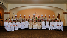 Eleven seminarians admitted as candidates for Holy Order