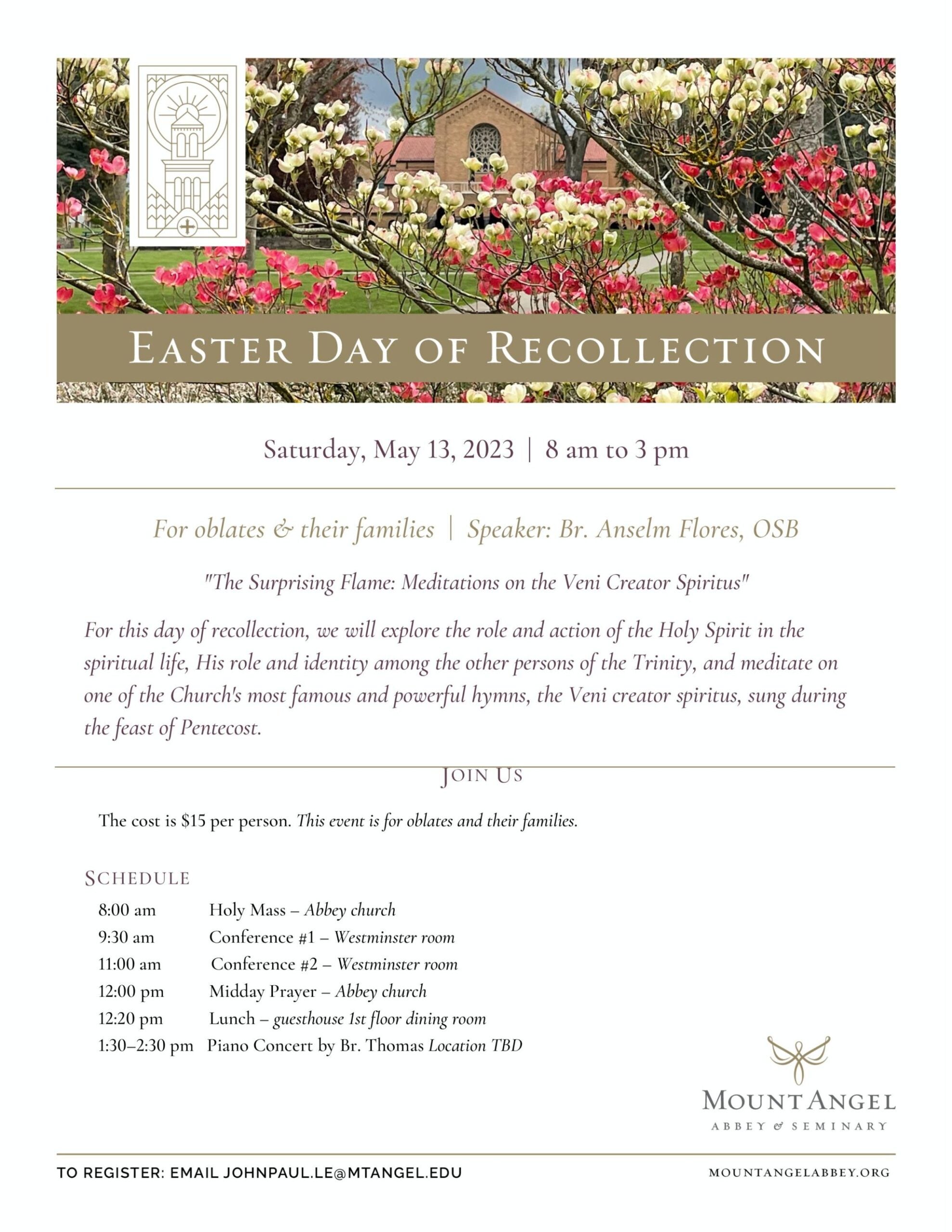 Easter Day of Recollection