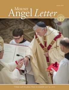 Mount Angel Letter summer 2016 cover