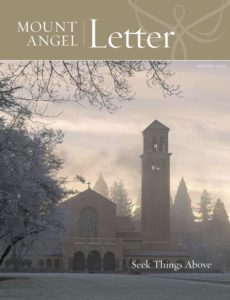 Mount Angel Letter winter 2019 cover