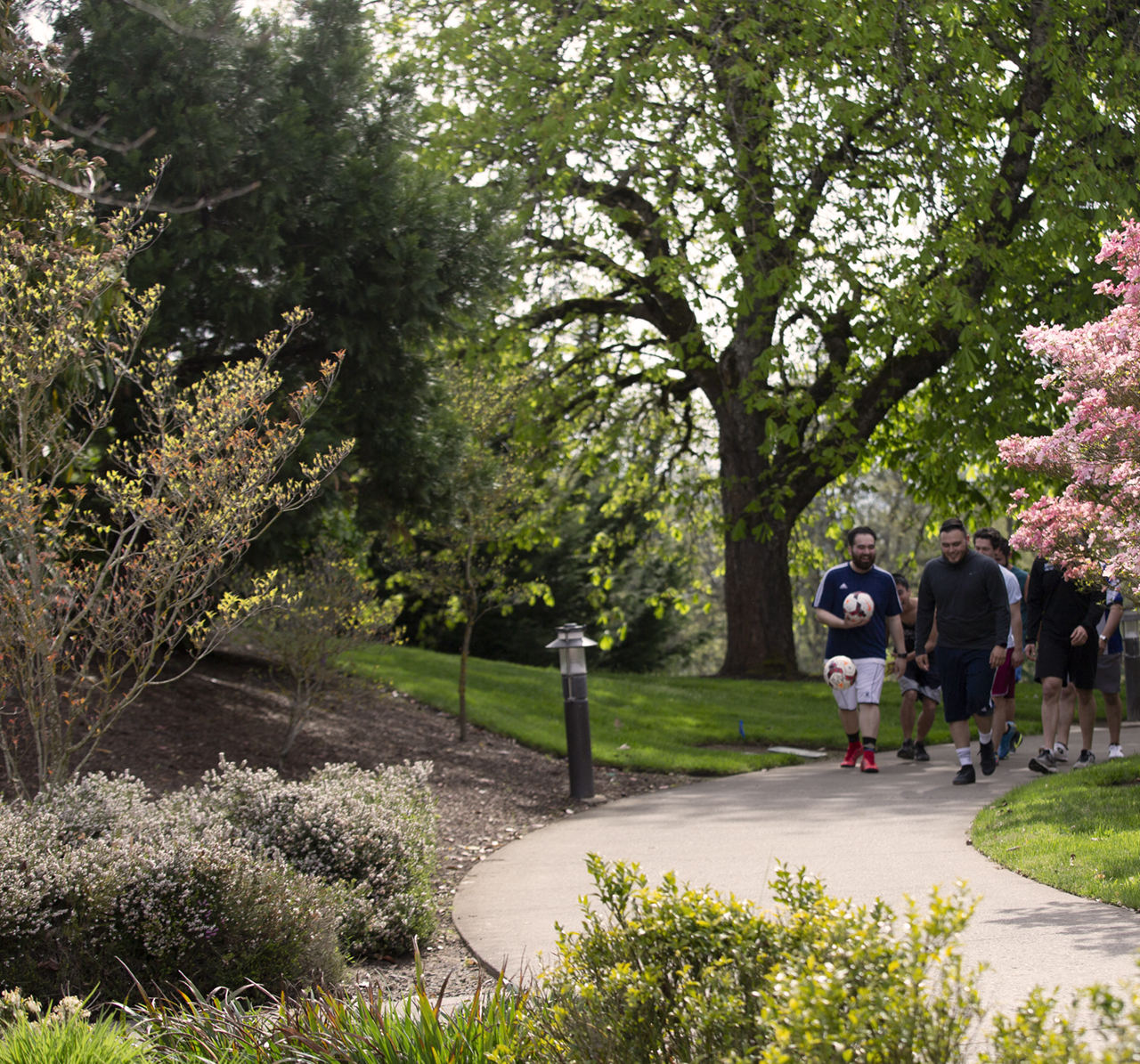Staying active is part of the formation plan Mount Angel Abbey