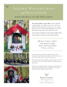Solemn Way Of The Cross and Procession with the Relic of the True Cross