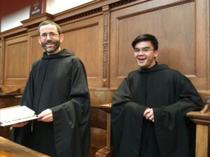 Still preparing for vespers