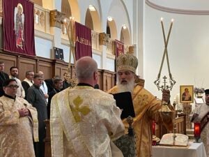 Ukrainian Divine Liturgy in the Abbey Church April 2024