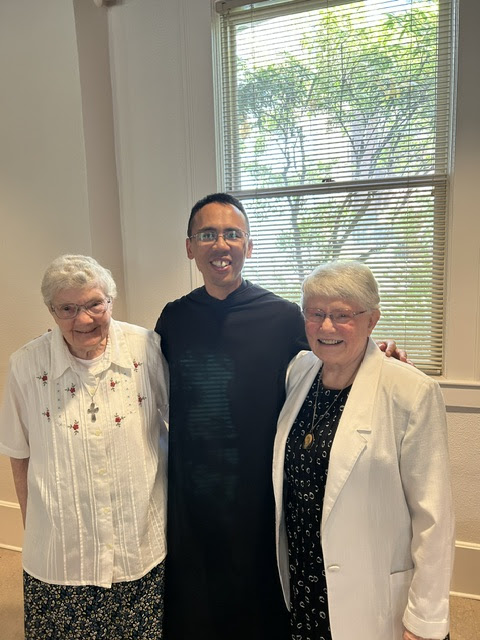 Sr. Joseph, Sr. Maureen and Fr. John Paul