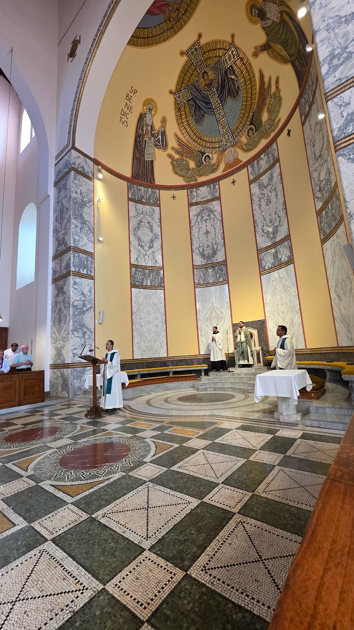 Mass at Sant'Anselmo