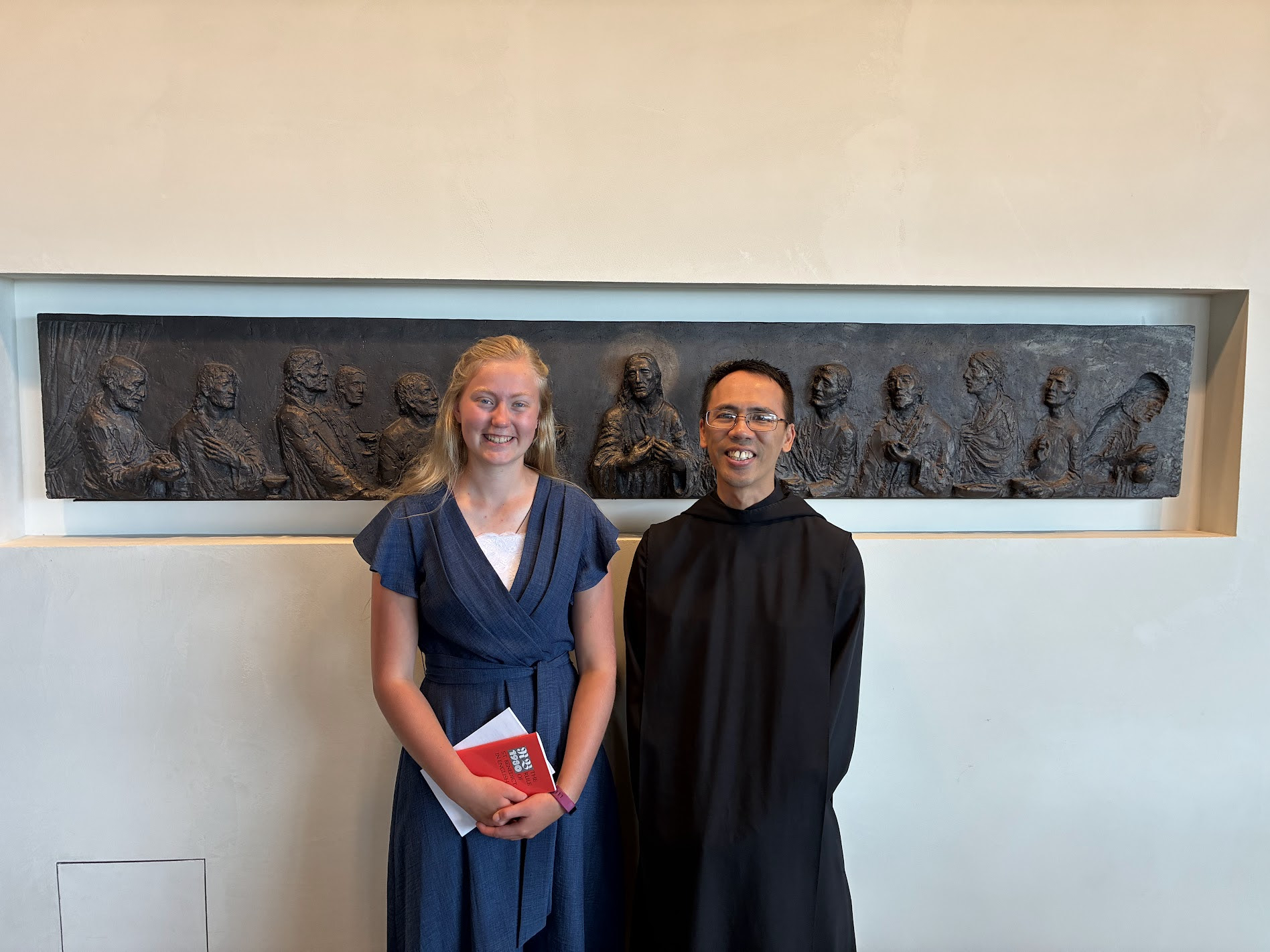Teresa Treis and Fr. John Paul