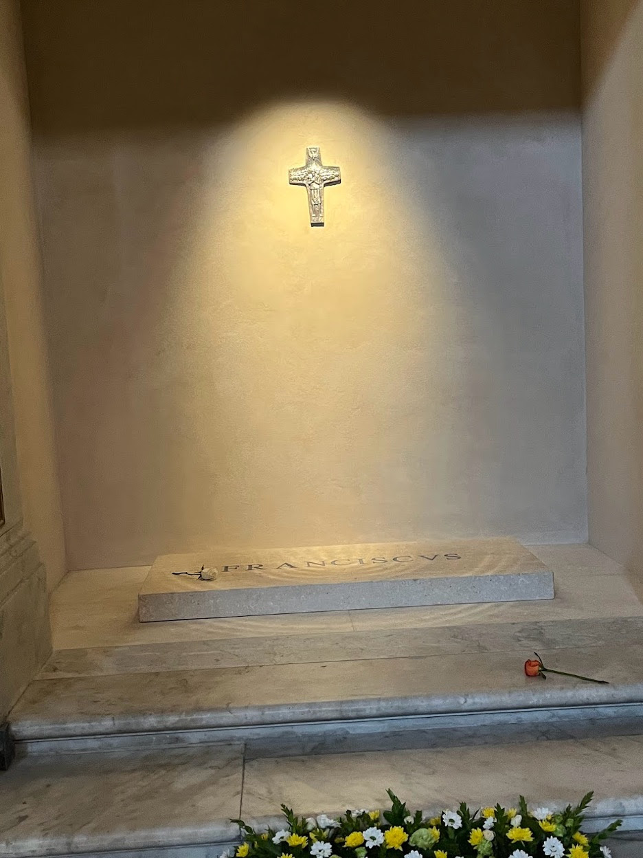 Tomb of Pope Francis