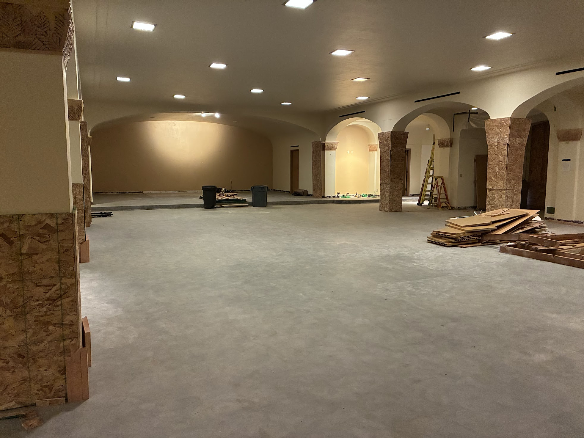 Crypt renovation