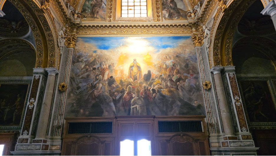 The Glory of St. Benedict by Pietro Annigoni