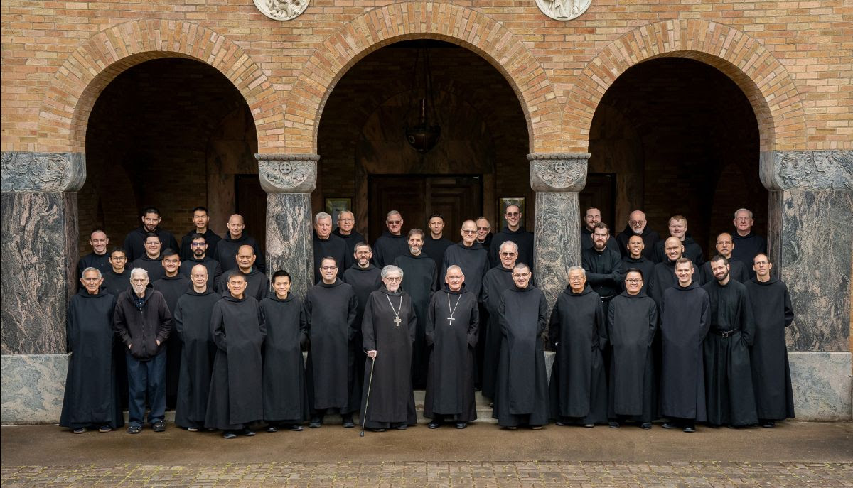 Monastic community group photo
