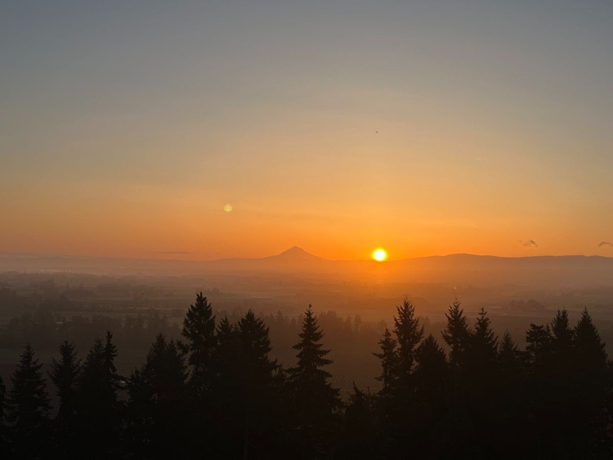 Sunset near Mt. Hood